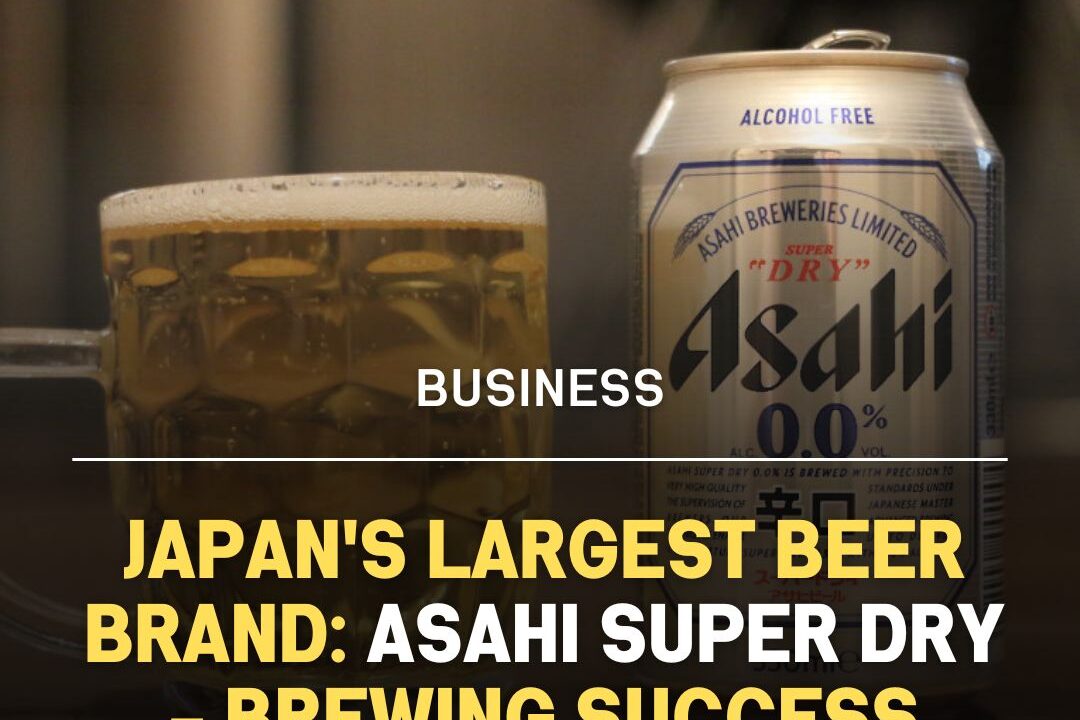 Japan's Largest Beer Brand Asahi Super Dry